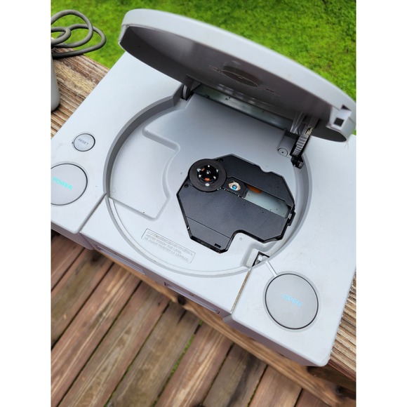 Sony PlayStation PS1 Console with Game Controller TURNS ON/Gameplay Not Tested - Picture 2 of 4